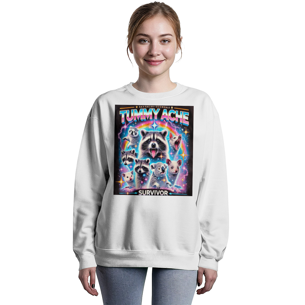 Tummy Ache Survivor Sweatshirt (Design 2)